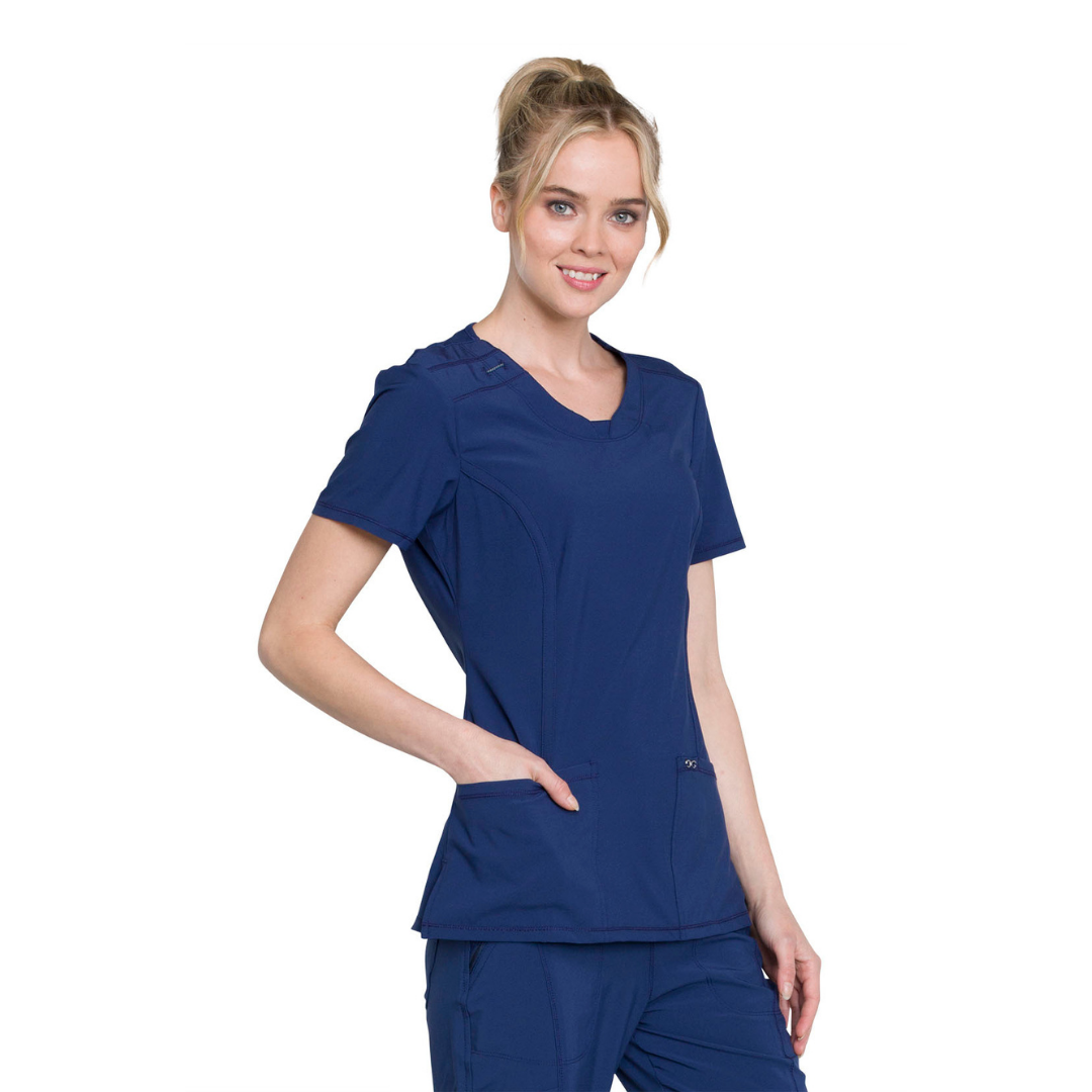 Navy blue 2025 scrub top