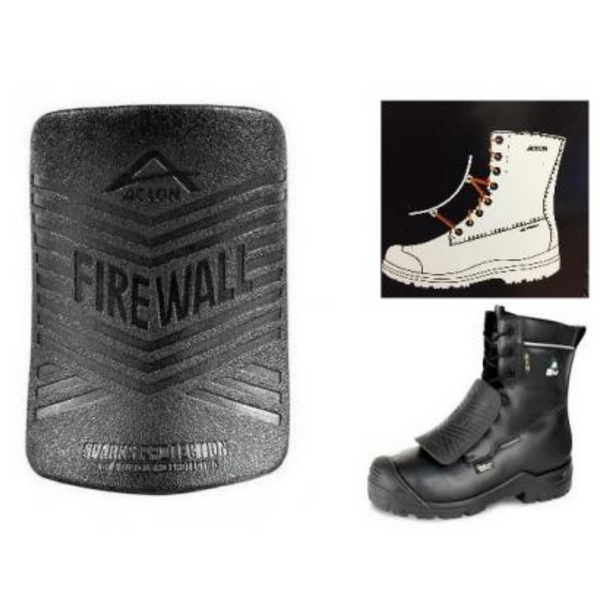 Acton Firewall Spark Protectors For Work Boots (1 Pair)